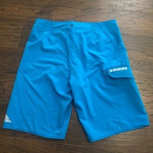 Men’s Quicksilver Blue Swim Trunks